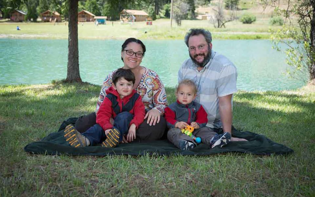 Joe and Jen Boxerman with children