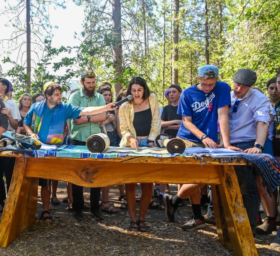 Jewish community at an event