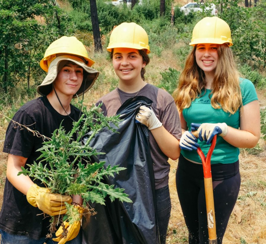 Teen Leadership outside