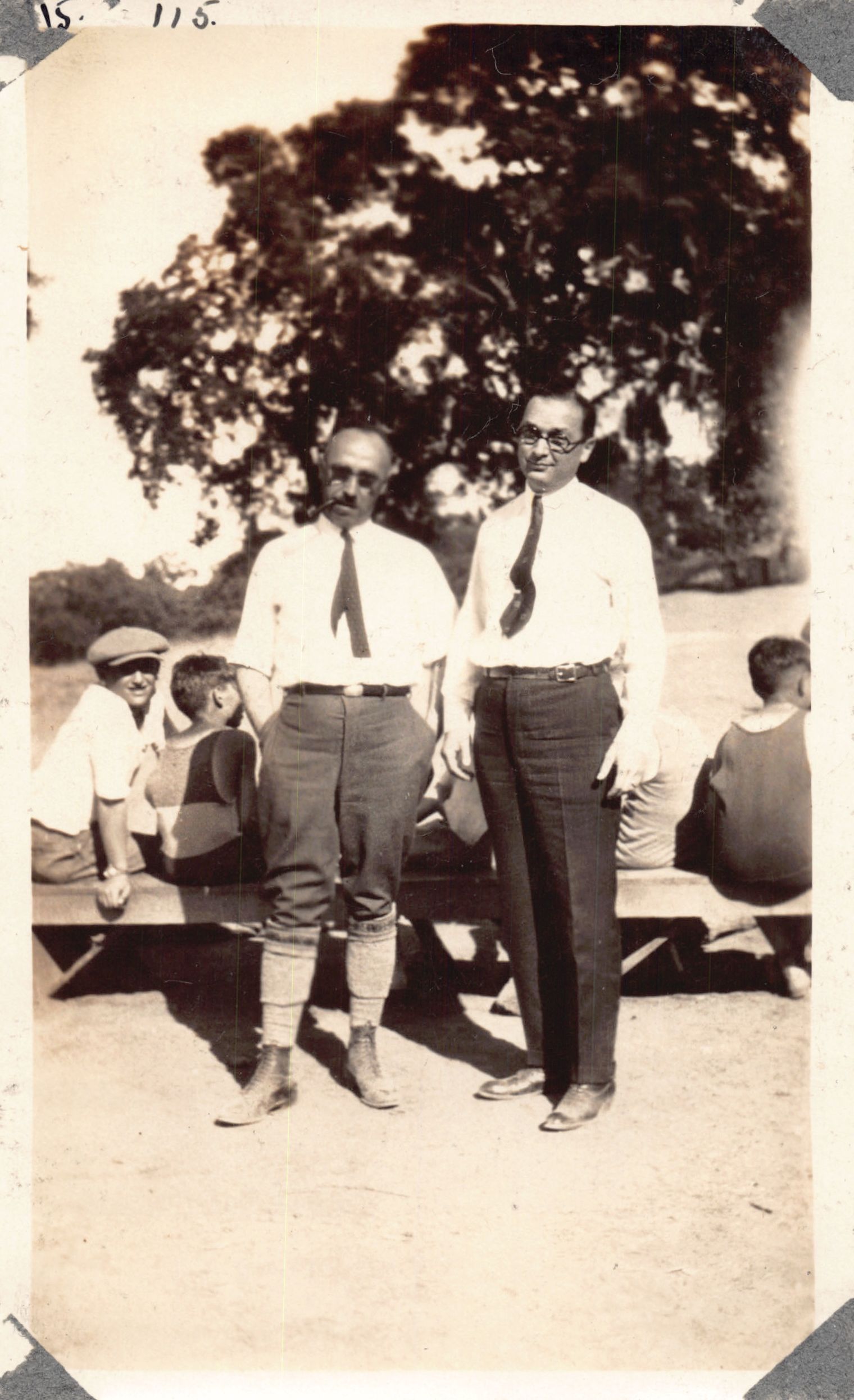 Harold Zellerbach at Camp