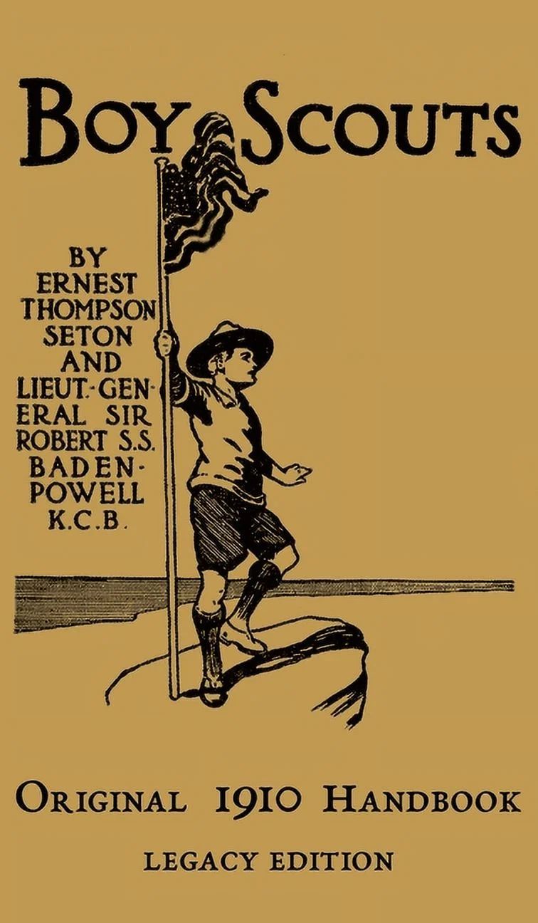 Boy Scouts 1910 handbook cover